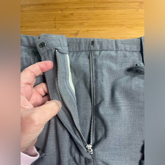 EUC Ganni- Drapey Melange Mid Waist Pants. Size US 6- EU 38 - Picture 13 of 16